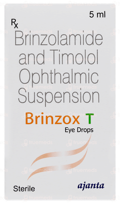 Brinzox T Eye Drops 5ml Brinzox T Eye Drops 5ml