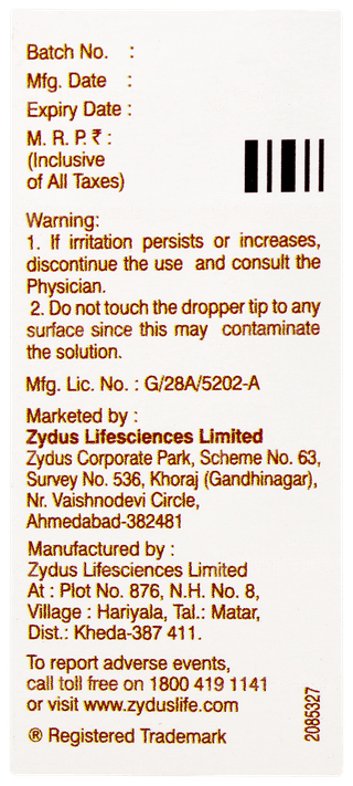 Briopt Ophthalmic Solution 5ml