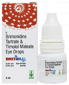 Britiblu Bf Eye Drops 5ml