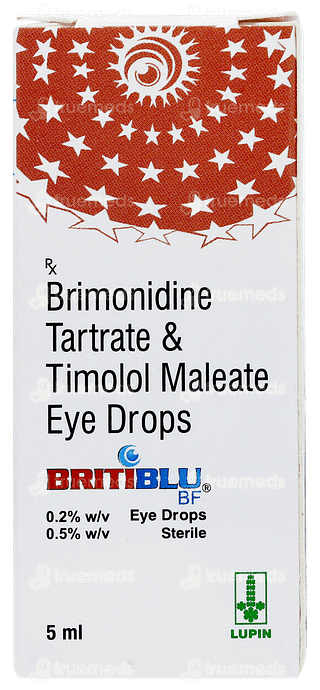 Britiblu Bf Eye Drops 5ml