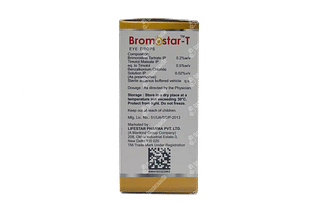 Bromostar T 0.2/0.5 % Eye Drops 5 ML