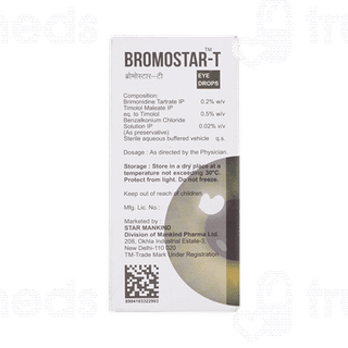 Bromostar T Eye Drops 5ml
