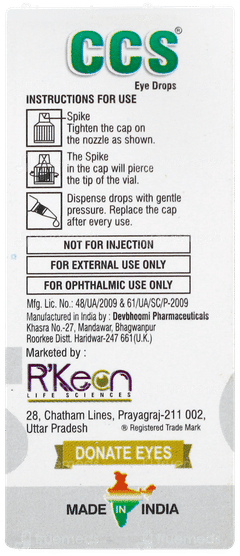 Ccs Eye Drops 10ml Ccs Eye Drops 10ml