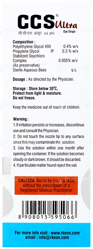 Ccs Ultra Eye Drops 10ml