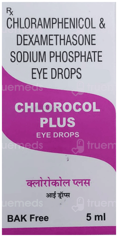 Chlorocol Plus Bak Free Eye Drops 5Ml Chlorocol Plus Bak Free Eye Drops 5Ml