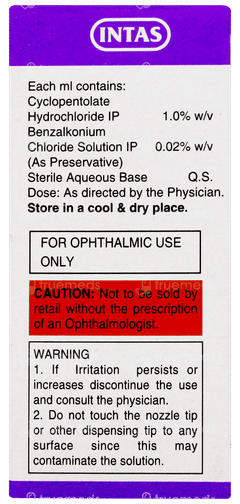 Cyclogyl Eye Drops 5ml