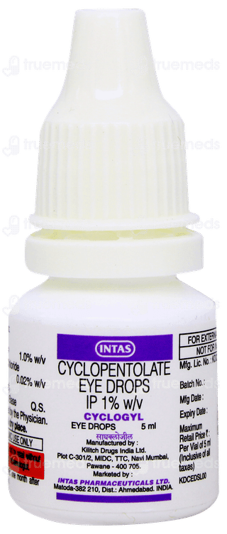 Cyclogyl Eye Drops 5ml
