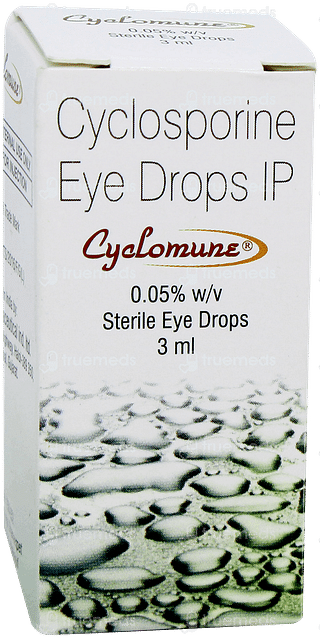 Cyclomune 0.05% Eye Drops 3ml