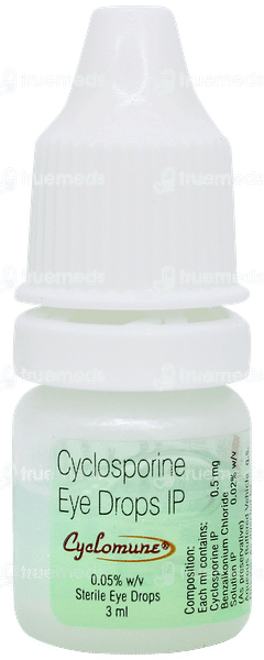 Cyclomune 0.05% Eye Drops 3ml
