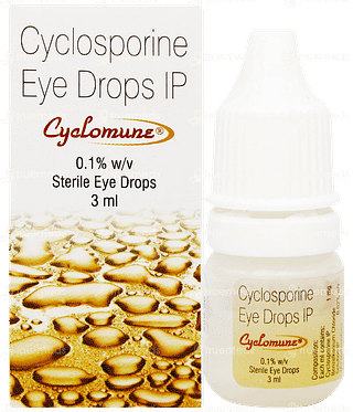 Cyclomune 0.1% Eye Drops 3ml
