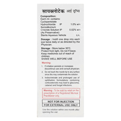Cyclotak Eye Drops 5 Ml