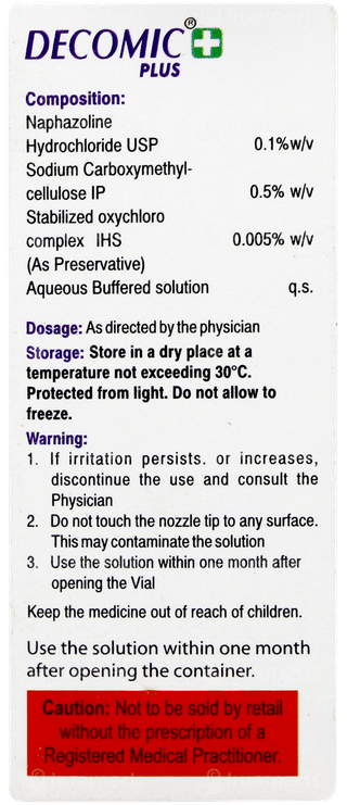 Decomic Plus Eye Drops 10ml