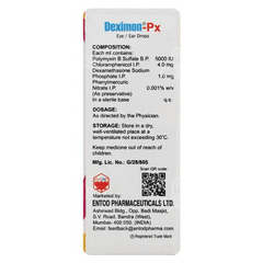Deximon Px Eye/Ear Drops 5 Ml