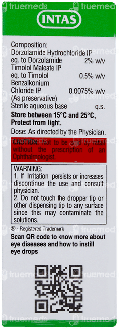 Dortas T Eye Drops 5ml