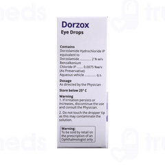 Dorzox Eye Drops 5ml