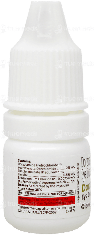 Dorzox T Eye Drops 5Ml