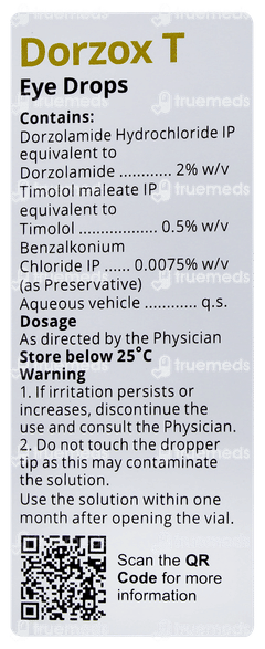Dorzox T Eye Drops 5ml