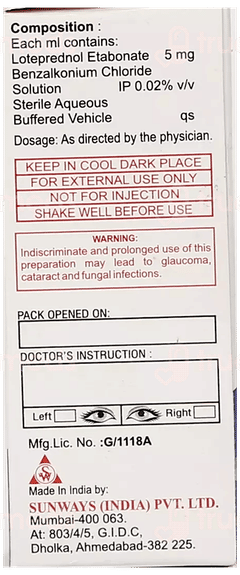 Etapred 0.5% Ophthalmic Suspension 5Ml