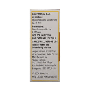 Flarex 0.1 % Eye Drops 5 ML