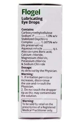 Flogel Lubricating Eye Drops 10ml
