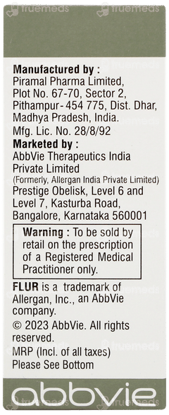 Flur Eye Drops 10ml Flur Eye Drops 10ml