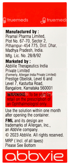 Fml T Ophthalmic Suspension 5ml