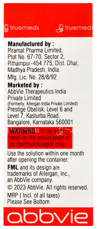 Fml T Ophthalmic Suspension 5ml