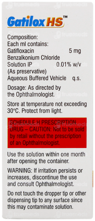 Gatilox Hs Eye Drops 3ml