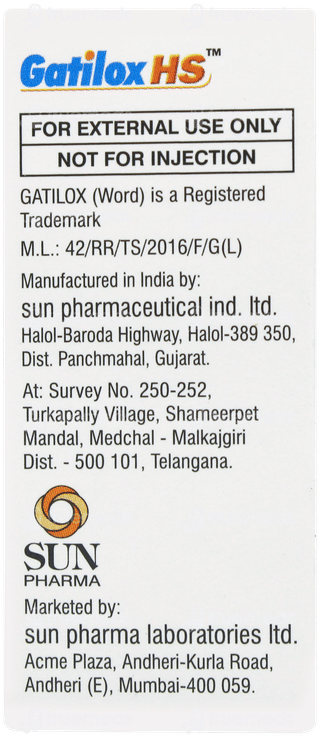 Gatilox Hs Eye Drops 3ml