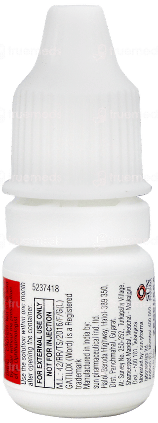 Gatilox Hs Eye Drops 3ml