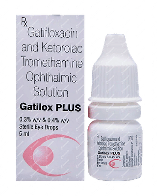 Gatilox Plus 4/3 MG Eye Drops 5 ML