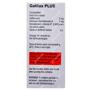 Gatilox Plus 4/3 MG Eye Drops 5 ML