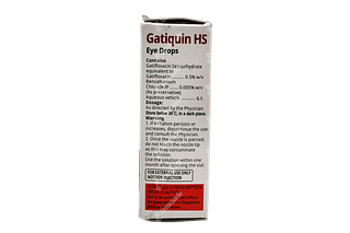 Gatiquin Hs 0.5 % Eye Drops 0.5 ML