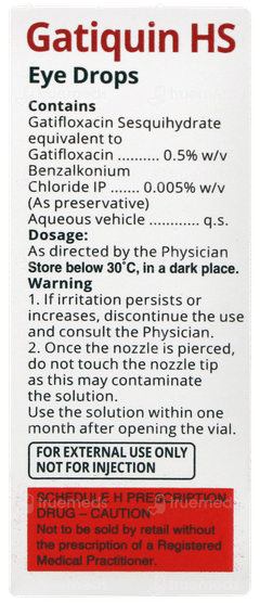 Gatiquin Hs Eye Drops 5ml