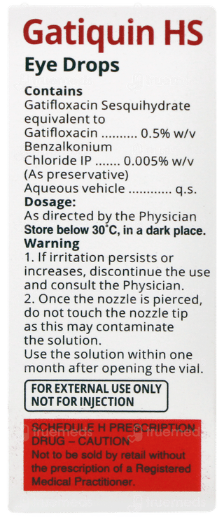 Gatiquin Hs Eye Drops 5ml