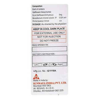 Gatsun Forte Eye Drops 5Ml