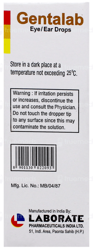 Gentalab Eye/Ear Drops 10Ml