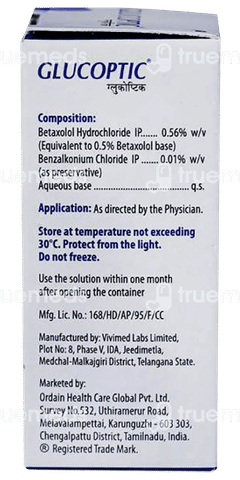 Glucoptic Eye Drops 5ml
