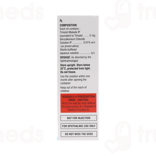 Glucotim La Eye Drops 5Ml