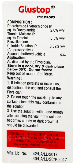 Glustop Eye Drops 5ml