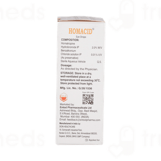 Homacid Eye Drops 5ml