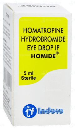 Homide Eye Drops 5ml Homide Eye Drops 5ml