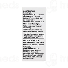Homide Eye Drops 5ml Homide Eye Drops 5ml