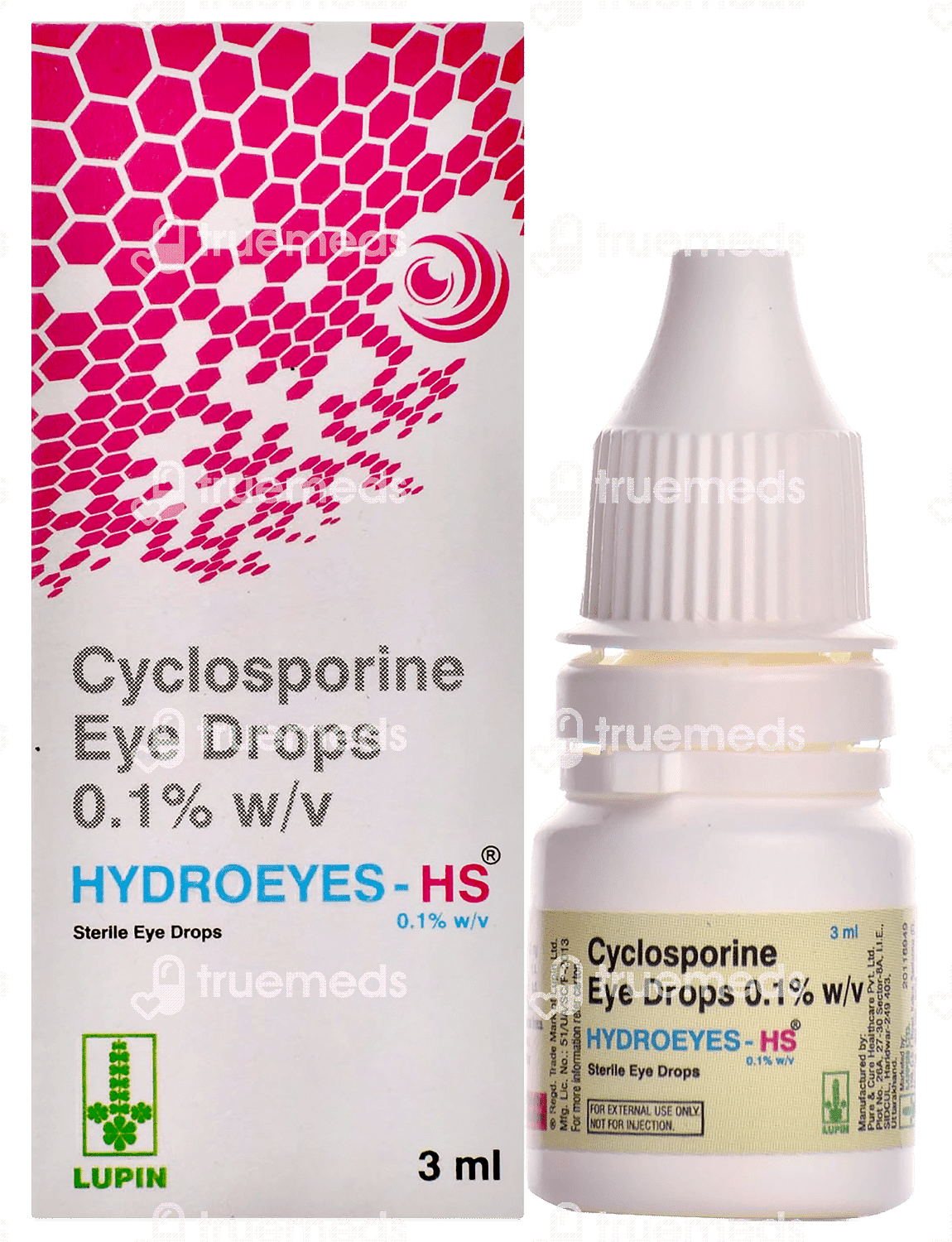 Hydroeyes Hs 0.1 % Eye Drops 3 ML | Order Hydroeyes Hs 0.1 % Eye Drops ...