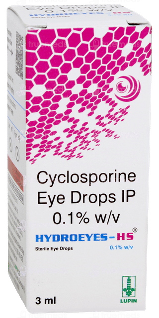 Hydroeyes Hs Eye Drops 3ml