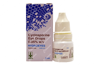 Hydroeyes Sterile 0.05 % Eye Drops 3 ML