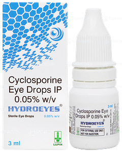 Hydroeyes 0.05% Eye Drops 3ml Hydroeyes 0.05% Eye Drops 3ml