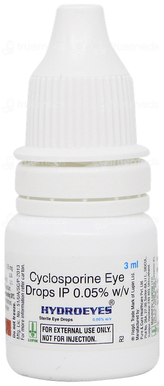 Hydroeyes 0.05% Eye Drops 3ml