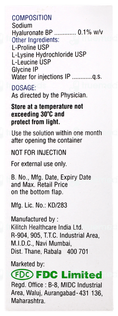 Hymoist Eye Drops 10ml