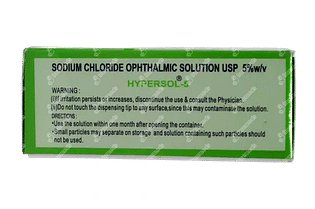 Hypersol 5 Ophthalmic Solution 10ml